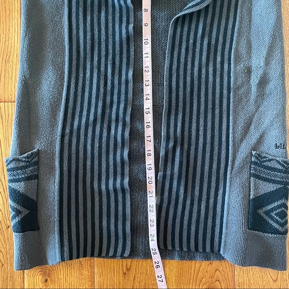 Billabong Black & Grey Open Cardigan - Picture 14 of 15